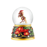Breyer Horses 2025 Musical Snow Globe - Joy of the Season  1:32 Stablemates Scale  10223