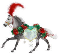 Breyer Horses 2025 Holiday Horse - Christmas in Bloom 1:9 Traditional Scale 10222