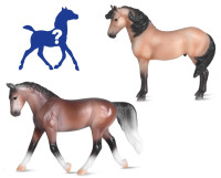 Breyer Horses Horse & Foal Surprise Family B Shimmering Sands Stablemates 1:32 Scale 10623