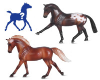 Breyer Horses Horse & Foal Surprise Family Graceful Grove Stablemates 1:32 Scale 10624
