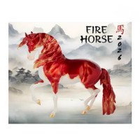 Breyer Horses  Wan Yu Fire Horse 2026  Chinese Zodiac Traditional 1:9 Scale 10670