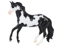 Breyer Horses Black Frame Overo Stock Horse Freedom 1:12 Scale 10607