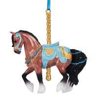 Breyer Horses  2026  Calliope Carousel Style  Christmas Hanging Ornament - 1:32 Stablemates Scale