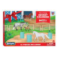 Breyer Horses Activity Advent Calendar - Horse Camp 24 Days of Christmas  1:64 Mini Whinnies Scale