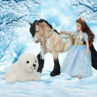 Breyer Horses  Arctic Princess Adventure Christmas Holiday Play Set 1:9 Traditional Scale