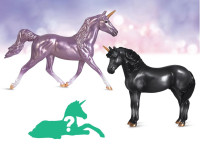 Breyer Horses Unicorn Foal Surprise  Enchanted Forest Family 1:32 Stablemates Scale