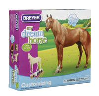 Breyer Horses My Dream Horse Thoroughbred Customizing Paint Activity Kit  Classic 1:12 Scale 4100