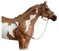 Breyer Horses Halter with Chain Lead Shank  Traditional 1:9 Scale 2456