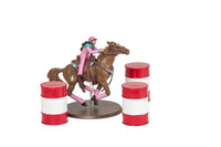 Big Country Toys Fallon Taylor & Babyflo Barrel Racing Cowgirl 1:20 Scale 441
