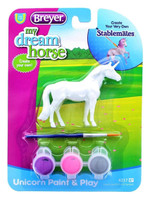 Breyer Horses Unicorn Paint & Play Activity Type C 1:32 Stablemates Scale