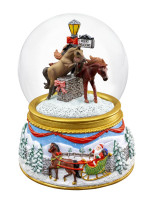 Breyer Horses Merry Meadows Christmas Musical Snow Globe 2019 700240