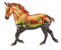 Breyer Horses Samhain Glow In The Dark Halloween Horse Traditional 1:9 Scale 1814 