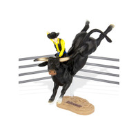 Breyer Horses - Collectibulls Rollercoaster The Bull,  Rodeo Play Set -  Stablemates 1:32 Scale 5967