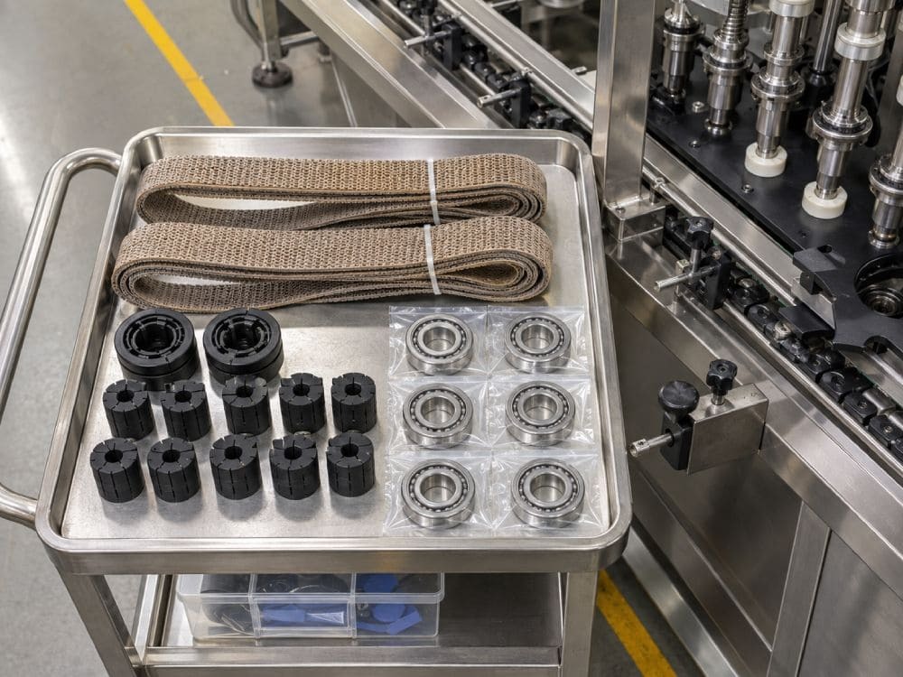 capping machine wear parts preventative maintenance