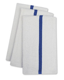 New white bar towel 17x20