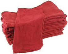 New red shop towels