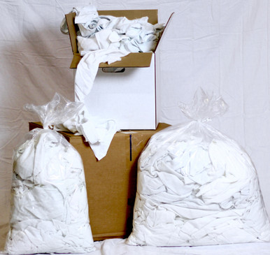 This is a 25 pound box full of the best wipers you could ask for.  White flannel is great for  staining or general wiping needs . It is 100% cotton and it is also lint free!