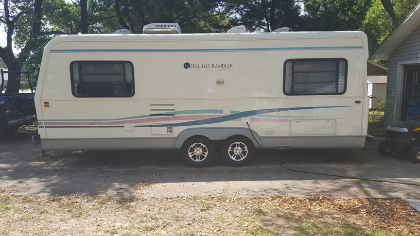 Camper with Sendel T03 Wheels