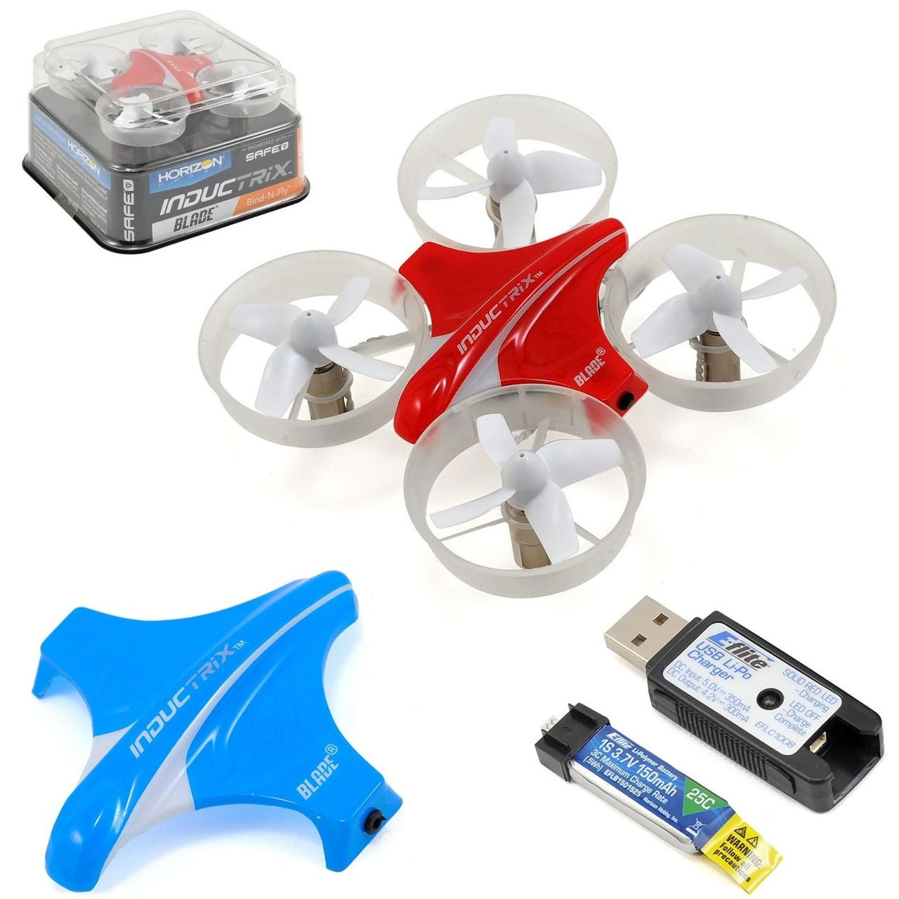 Free battery BLH8780 NEW Blade BNF Micro Drone Inductrix Quadcopter