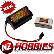 NZH NiMh 4.8V 2000mAh Square RX Battery Pack w/ Hitec Connectors