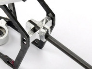 Xtreme Alu. 2 mm Boom Mount for Carbon Chassis for Blade MCPX # MCPX016-E