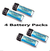 Brand New 3pcs Lectron Pro 3.7 volt 600mAh 35C LiPo Battery For Blade 180 QX HD