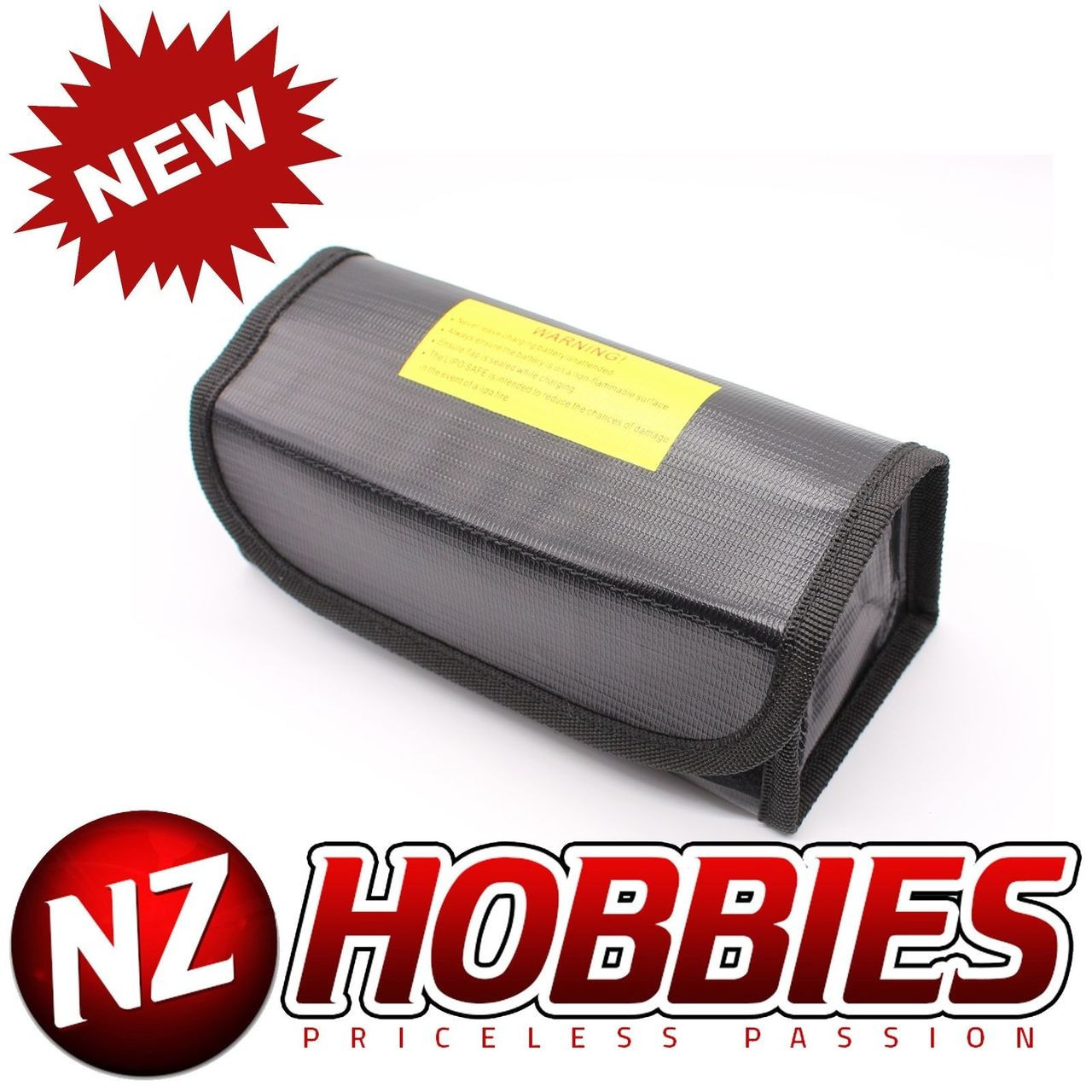 Tuning Huas 1004 2S LiPo Safety Storage Bag - Fireproof Pouch For Charging & Transporting RC Batteries