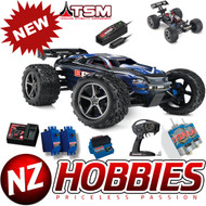 Traxxas 56036-4 - E-Revo: 1/10 Scale 4WD Electric Racing Monster Truck with TQi Traxxas Link Enabled 2.4GHz Radio System & Traxxas Stability Management
