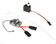 Latest Losi 27MHz AM Receiver 3-Wire Servo Combo 1/36 Micro Highroller #LOSB0830
