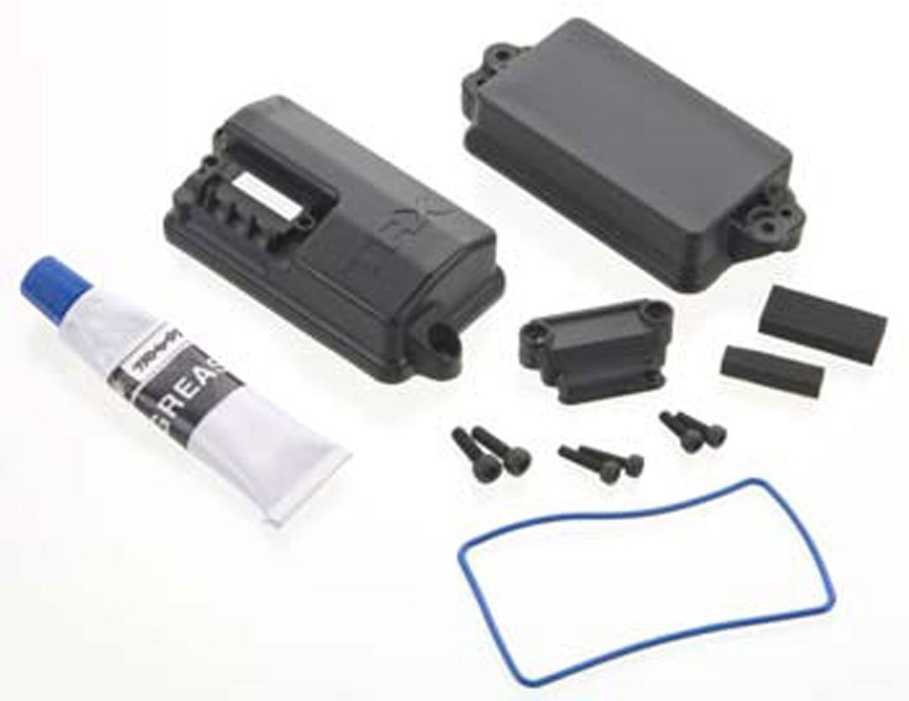 traxxas slash 4x4 receiver box