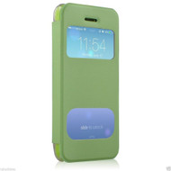 New HyperGear ID Flip Cover with Clear Back for Apple iPhone 5c - Green # 12794