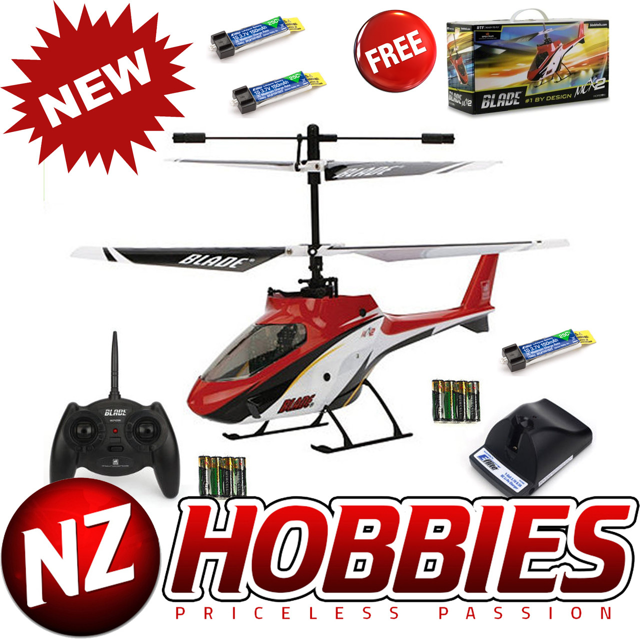 blade mcx2 rc helicopter