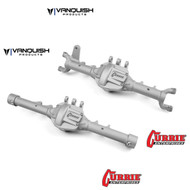 VANQUISH AXIAL CURRIE ROCKJOCK ASCENDER FRONT & REAR AXLE CLEAR ANODIZED