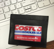Men's Genuine Leather Thin Wallet ID Money Credit Card Slim Holder Front Pocket