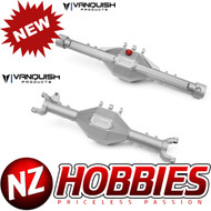 VANQUISH AXIAL CURRIE F9 SCX10-II FRONT & REAR AXLE CLEAR ANODIZED # 07852/07853