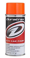 Duratrax DTXR4278 PC278 Polycarb Spray Fluorescent Orange Spray RC Bodies 4.5 oz