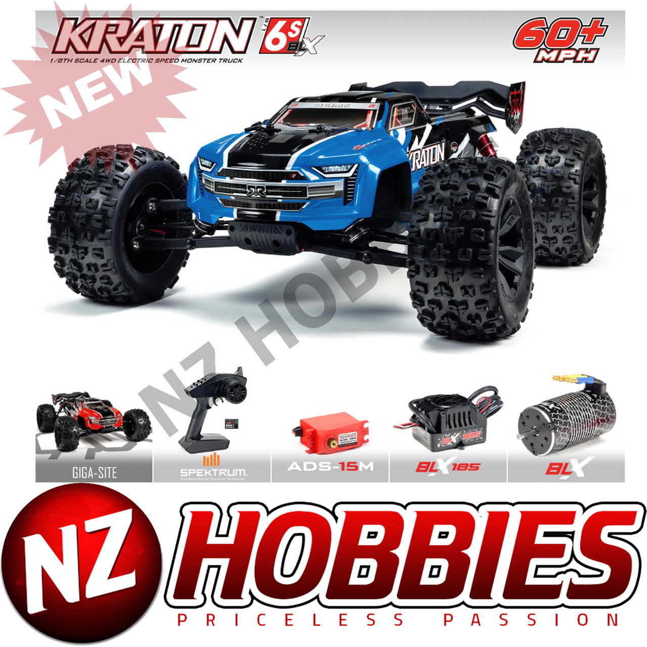 arrma kraton 6s blx rtr