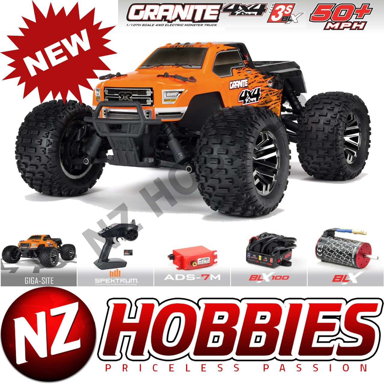 granite rc truck