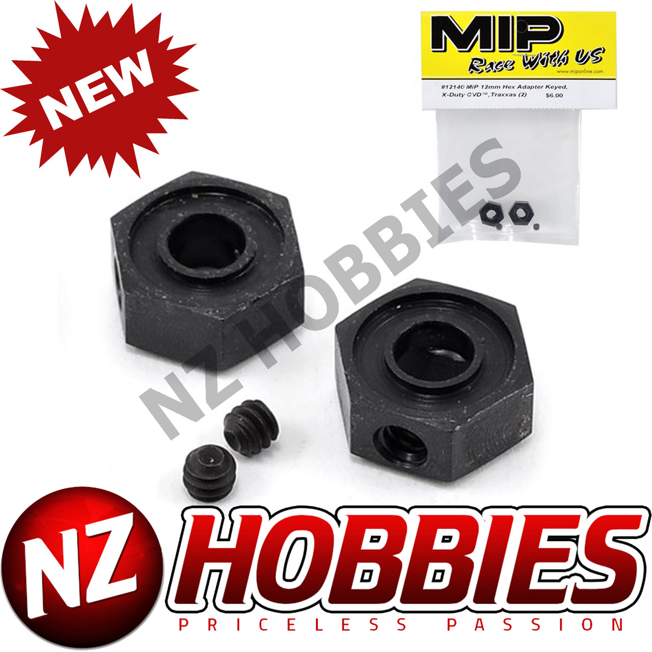 MIP 12mm Hex Adapter Keyed, X-Duty CVD 