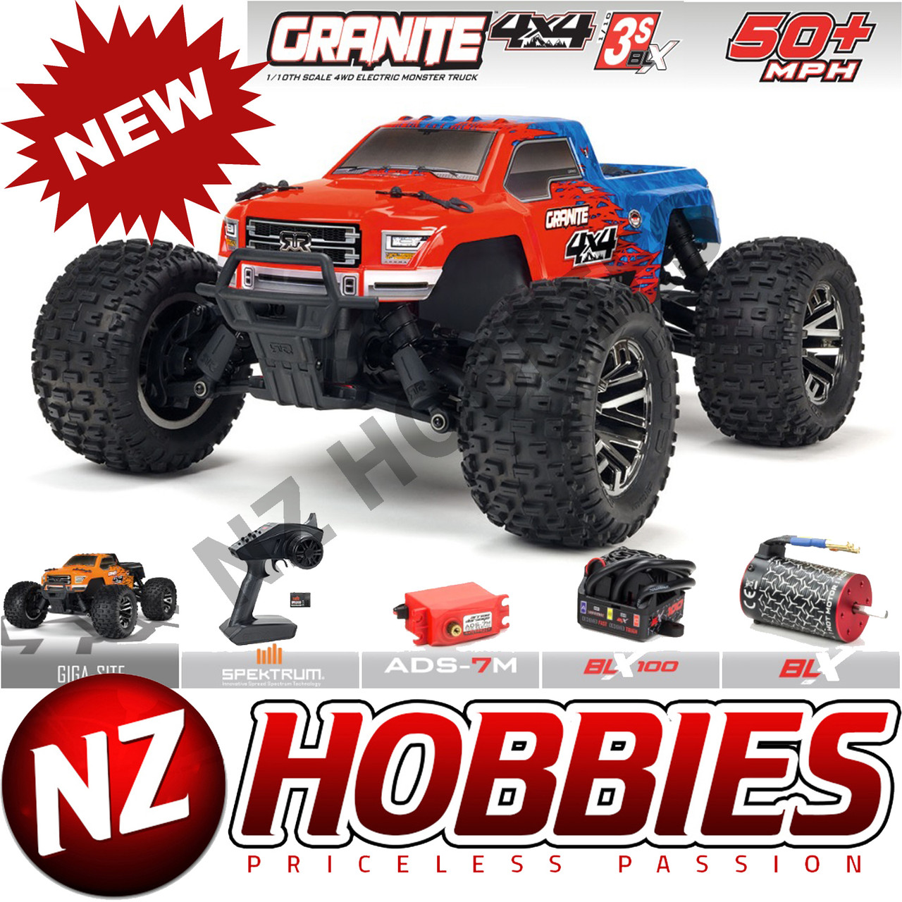 granite rc truck