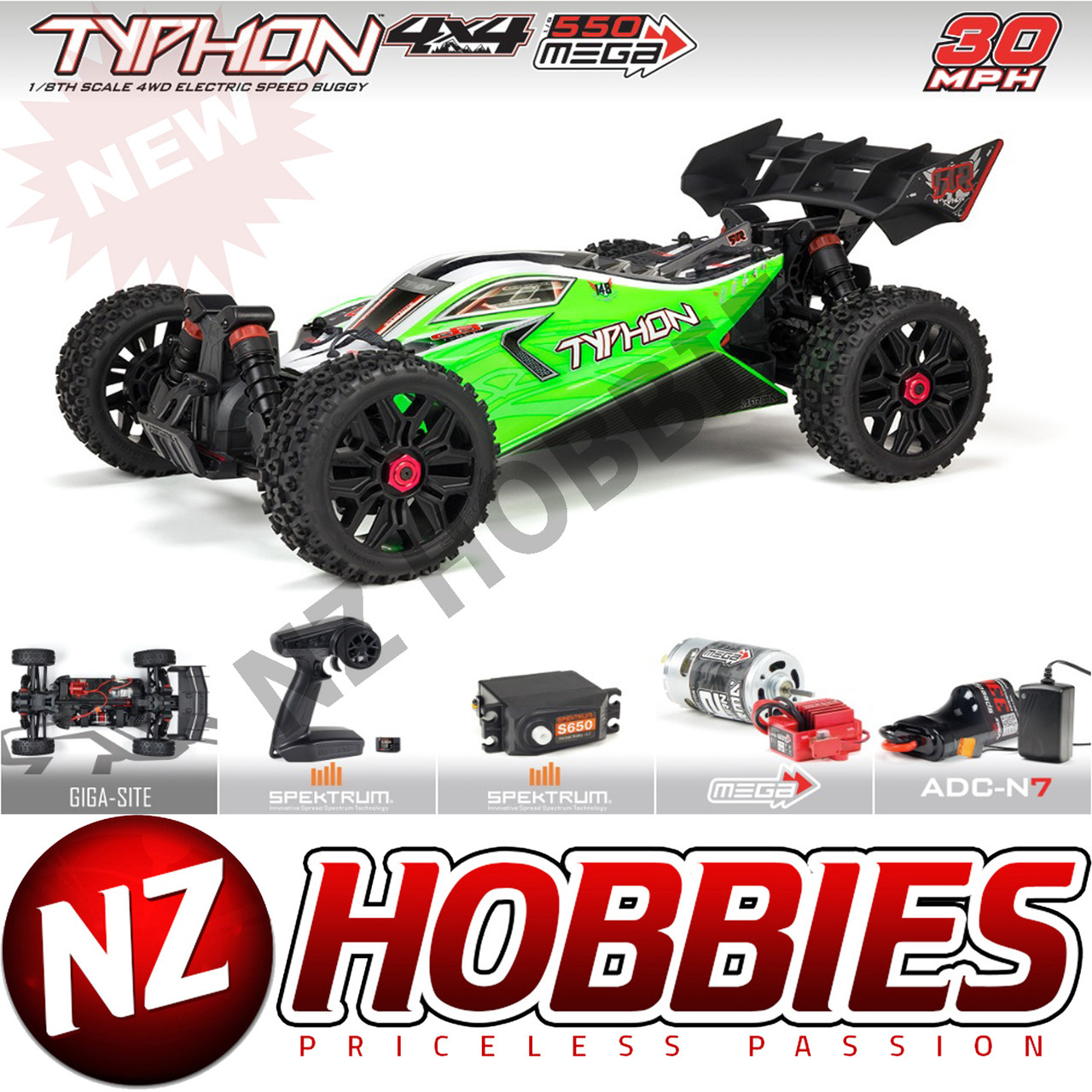 arrma typhon mega