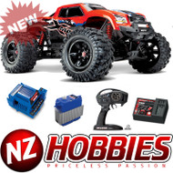 Traxxas 77086-4 X-Maxx 4WD 8s-Capable Brushless Electric Monster (RED)