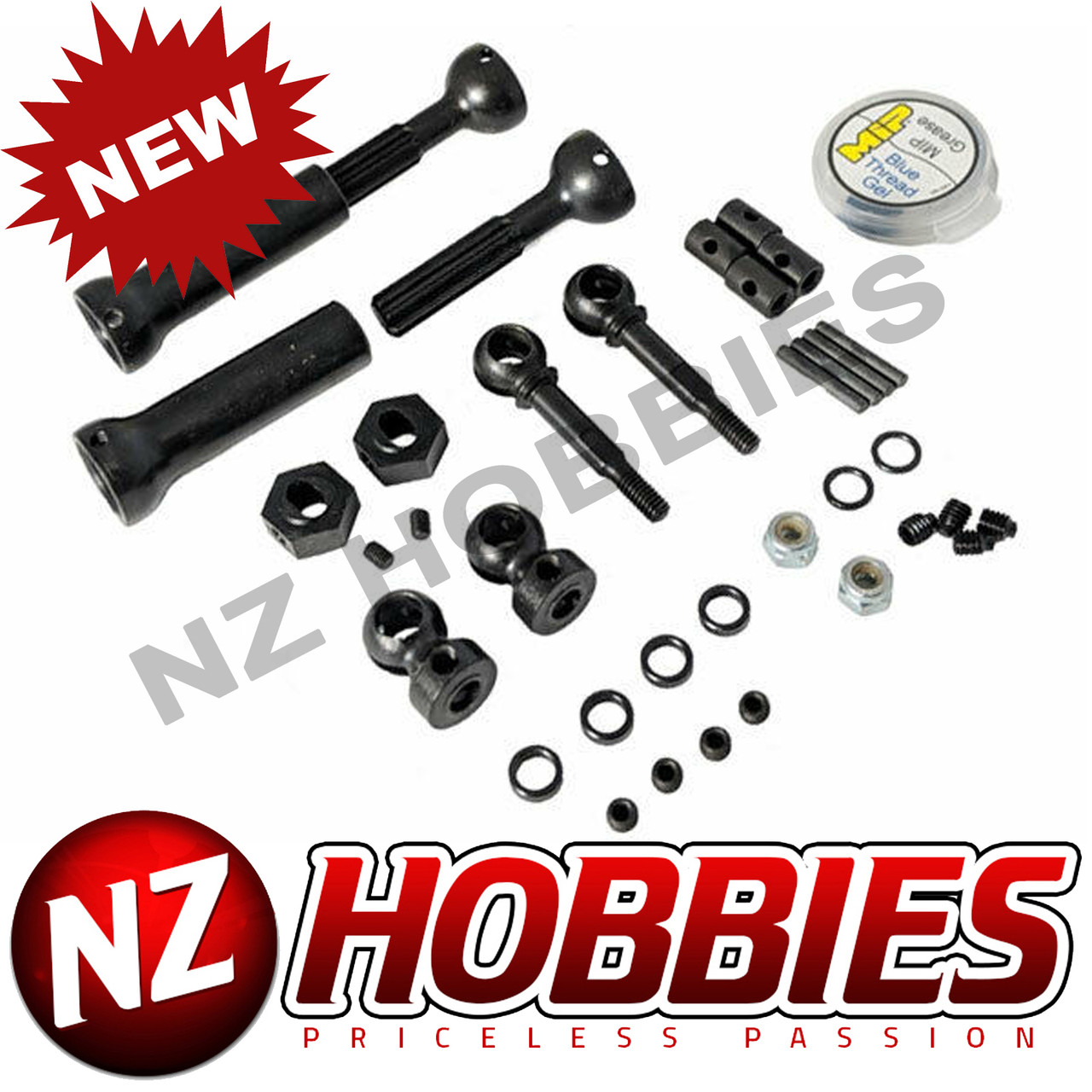 Rear CVD Kit, Traxxas Bandit, Fiesta ST 