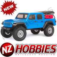 Axial 1/24 SCX24 Jeep JT Gladiator 4WD Rock Crawler Brushed RTR Blue
