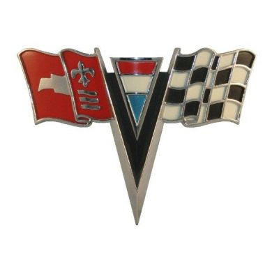 1958-1962 Corvette Emblem Metal Sign 19/" x 19/"