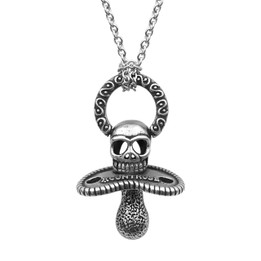 Skull Pacifier Necklace