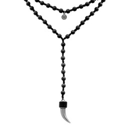Men/'s leather necklaceBoyfriend necklaceStainless steelGift for himMen/'s accessoriesMen/'s jewelryFor menBoyfriend giftMen/'s necklace