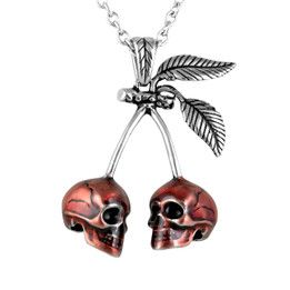 Cherry Skulls Necklace
