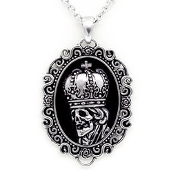 The Religious Leader Skull Cameo Necklace