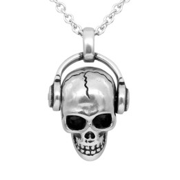 Rock ’N’ Skull Necklace - Adorned with Swarovski Crystals